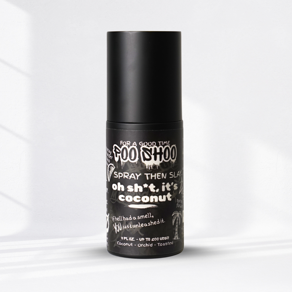 PooShoo Tropical Coconut Before You Go Toilet Spray