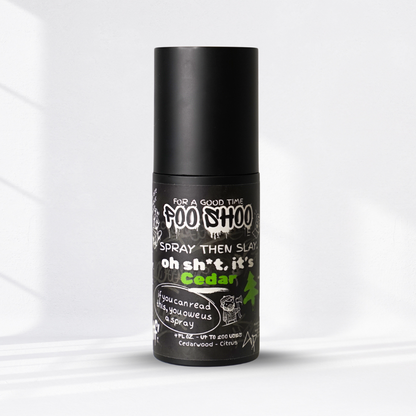 PooShoo Cedar Before you go Toilet Spray