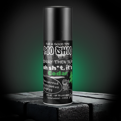 PooShoo Cedar Before you go Toilet Spray