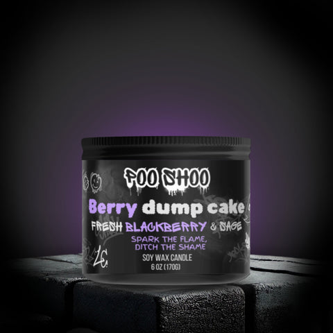 PooShoo Blackberry & Sage Candle