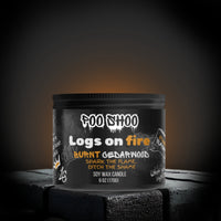 Burnt Cedarwood Stank Slayer Soy Candle